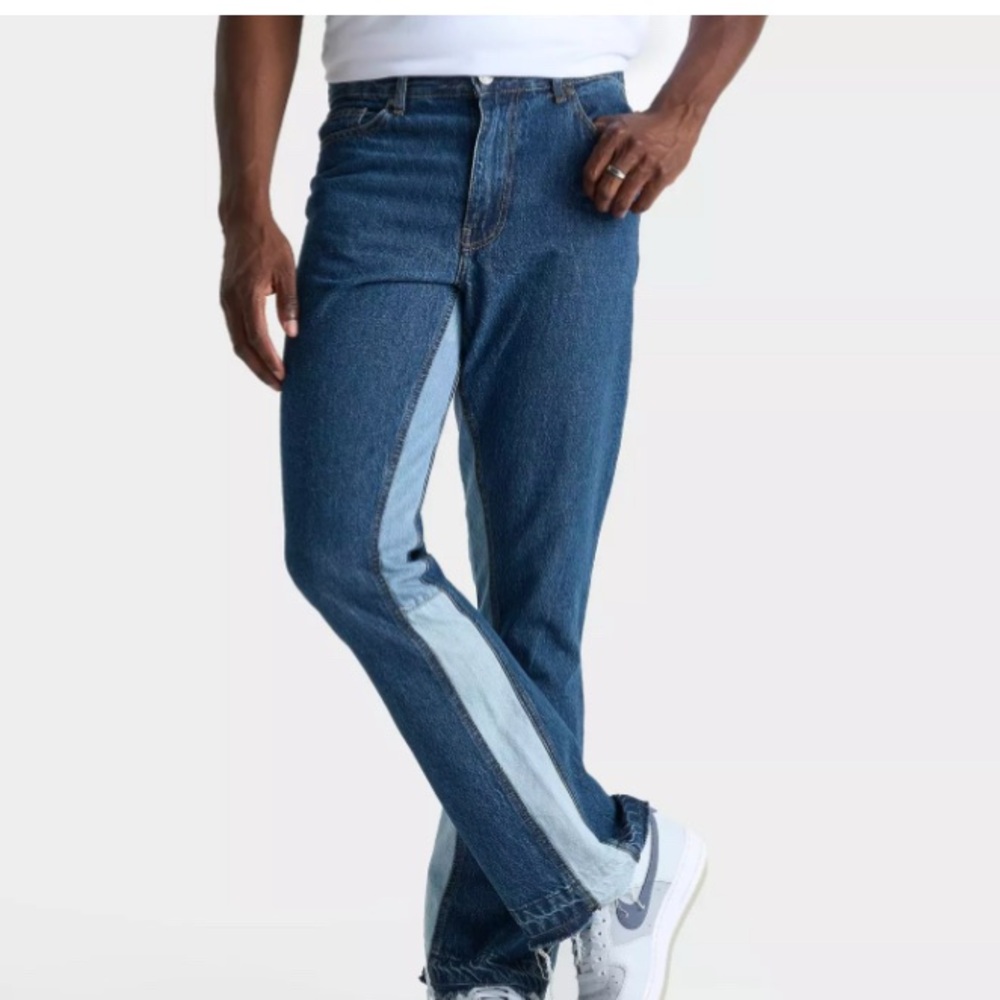 Mens Supply and Demand Reyer Flare denim jeans